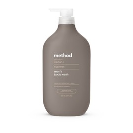 Method Men Body Wash, Cedar and Cypress, Paraben and Phthalate Free, Quick-Lathering Cleansers, Cruelty Free, 28 oz