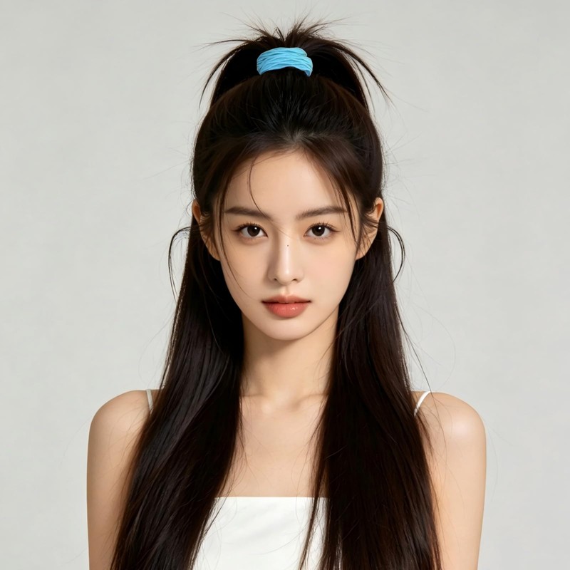 VIPMOFAN 子供用マカロンカラーヘアゴム 10本セット 高弾力 跡がつきにくい 滑り止め ヘアアクセサリー (6# キャンディー色系（10 本/箱）)6#