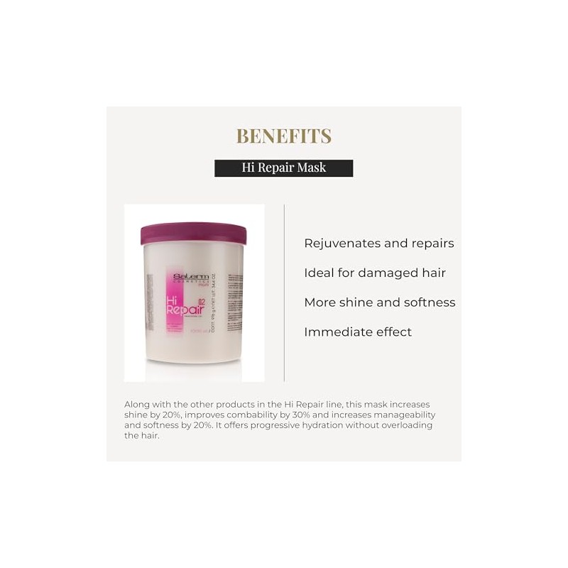 Salerm Hi Repair Mask With Silic Protein Complex 02, 34.4