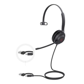 Yealink UH37 Mono UC USB-C/A Headset