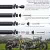GOODFITMENT 7/8" Motorcycle Handlebars Mirrors Side View For Honda Rebel