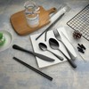 VANDBAO Portable Travel Utensils, Reusable Silverware with Case for Fixing