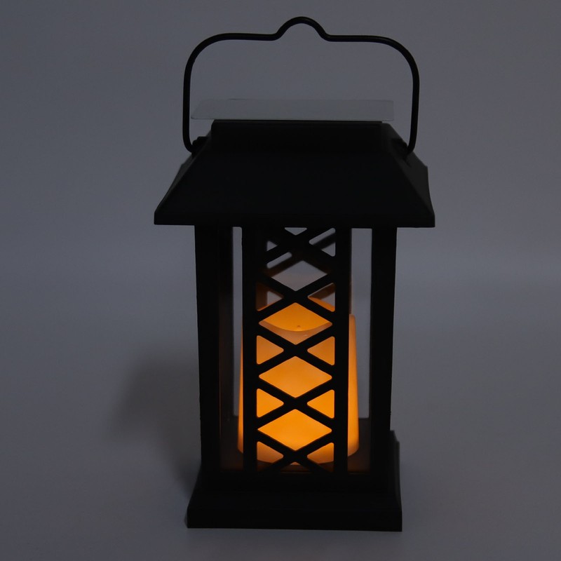 Outdoor Hanging Solar Lantern Energy Saving Warm Light Rechargeable Solar