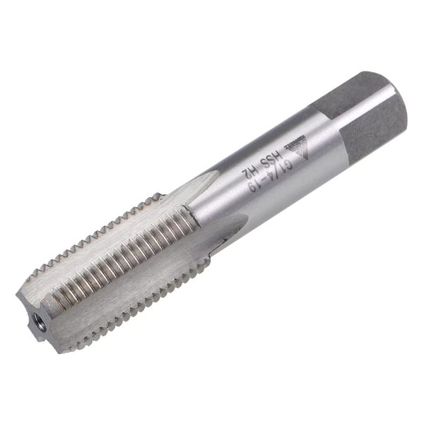 TOP-VIGOR G1/4-19 Straight Groove Tap, 4 Straight Flute Right Metric