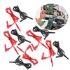 5 Set Banana Plug Test Lead 4mm Right Angle Straight