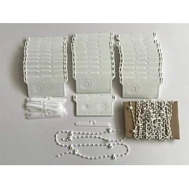 VERTICAL BLIND BOTTOM WEIGHTS AND CHAINS REPAIR KIT SPARE PARTS - 89 MM WIDE (90 KIT)