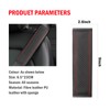 JAVMOO Seat Belt Pads Leather Seat Belt Covers More Comfort