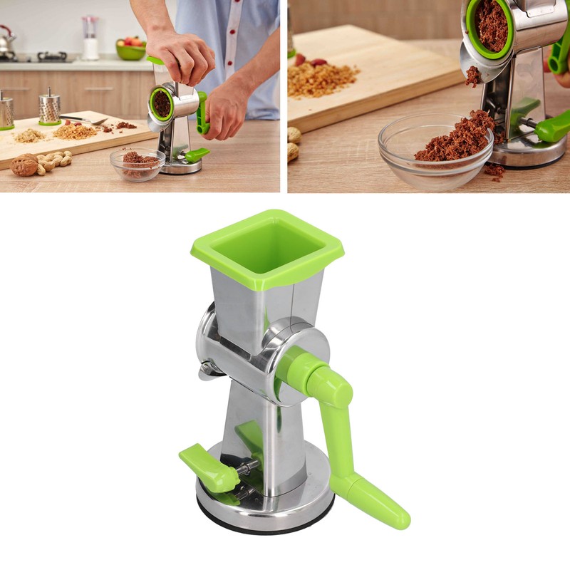 Hand Drum Rotary Grater Fashionable Compact Beautiful Durable Easy to