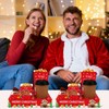 Jansun Christmas Movie Night Snack Trays 100Pcs Party Paper Bowls