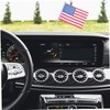 FUNOMOCYA Hand Waving Mini Flags Set 25pcs Usa Flag Polyester