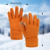 Winter Warm Mittens for Women,Touch Screen Gloves Women Knitted Gloves