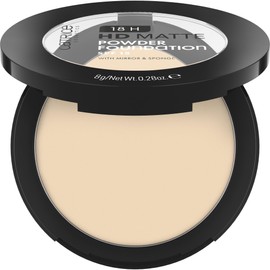 Catrice Catrice 18H HD Matte Powder Foundation, Nr. 005N, Nude, langanhaltend, mattierend, matt, f??r unreine Haut, vegan, ?lfrei, UVA- und UVB-Filter + SPF 15, ohne Parf??m, 1er Pack (8g)