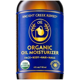 100% Organic Blend of Olive, Lavender, Almond and Grapeseed oils with Vitamin E. Daily Moisturizer for Skin, Hair, Face, Cuticle, Nail, Scalp, Foot. Pure Cold Pressed, Full Body oil for Men and Women