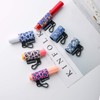 6 Pack Compact Clip-On Chapstick Holder Premium Release Clip Neoprene