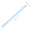 LALAFINA 20Pcs Transparent Binding Bars for Report Covers Strong Hold