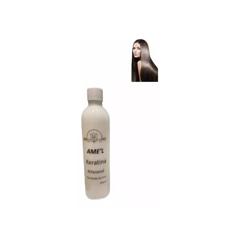 AME’L Alisado Japonés Y Nanoplastia 500 Ml C/u +keratina Artesanal
