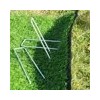 WeedGuard Garden Decorative Stakes – Heavy Duty Galvanized Build, Outdoor