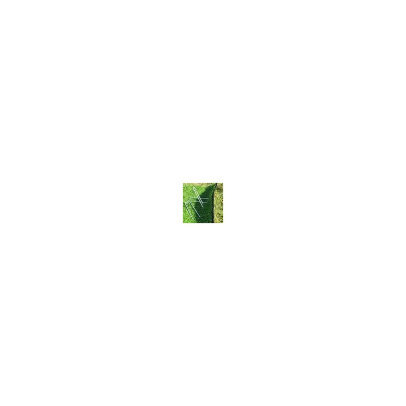 WeedGuard Garden Decorative Stakes – Heavy Duty Galvanized Build, Outdoor