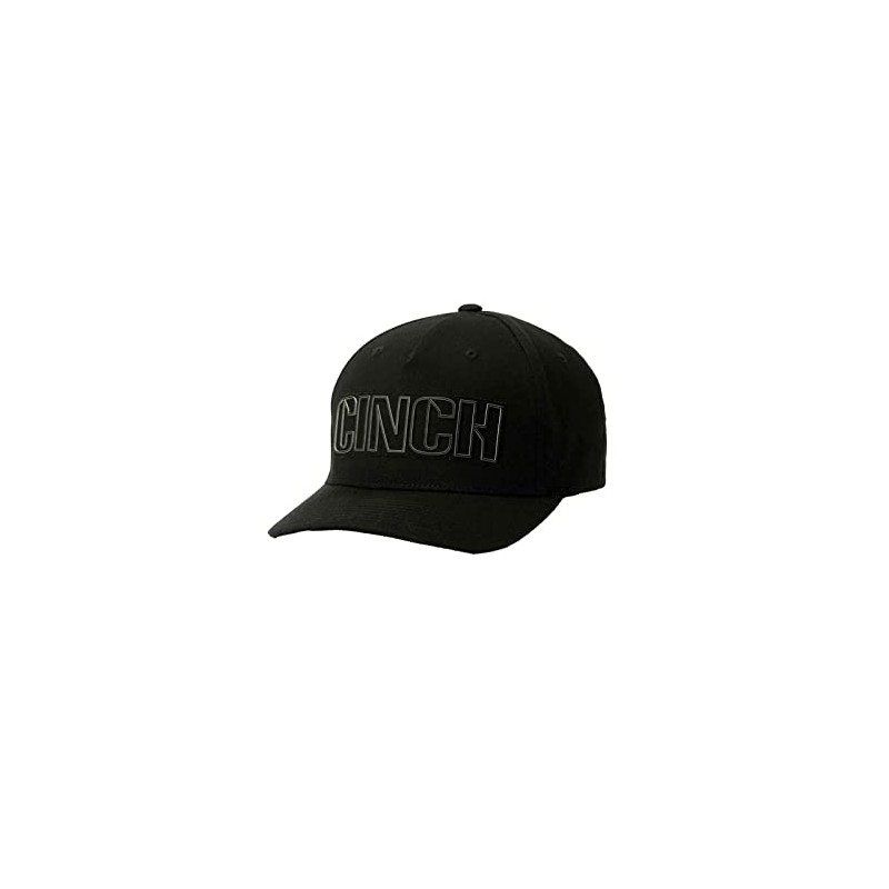 Cinch Men's Flexfit Cap (Large/X-Large) Black