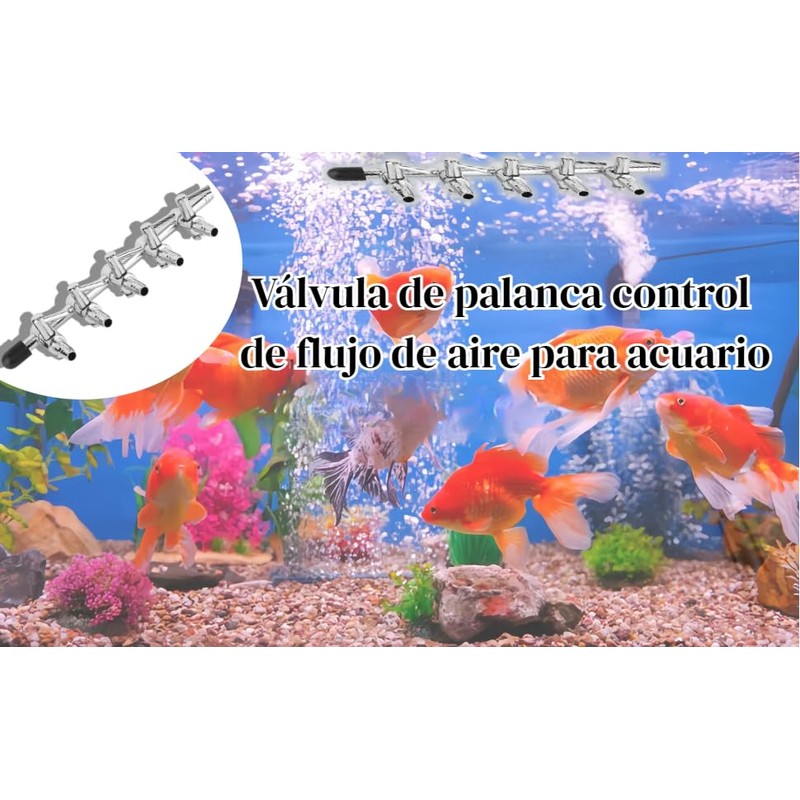 Válvula de palanca de control de flujo de aire para
