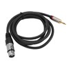 3.5mm to XLR Cable, Professional 1/8 Inch Jack Stereo to