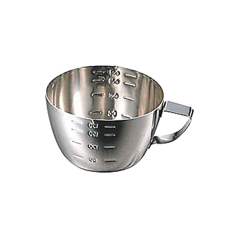 Kanda 036066 Measuring Cup, Stainless Steel, Made in Japan, Scale