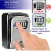 DSL Key Safe Wall Mounted, Waterproof Outdoor 4 digit Combination