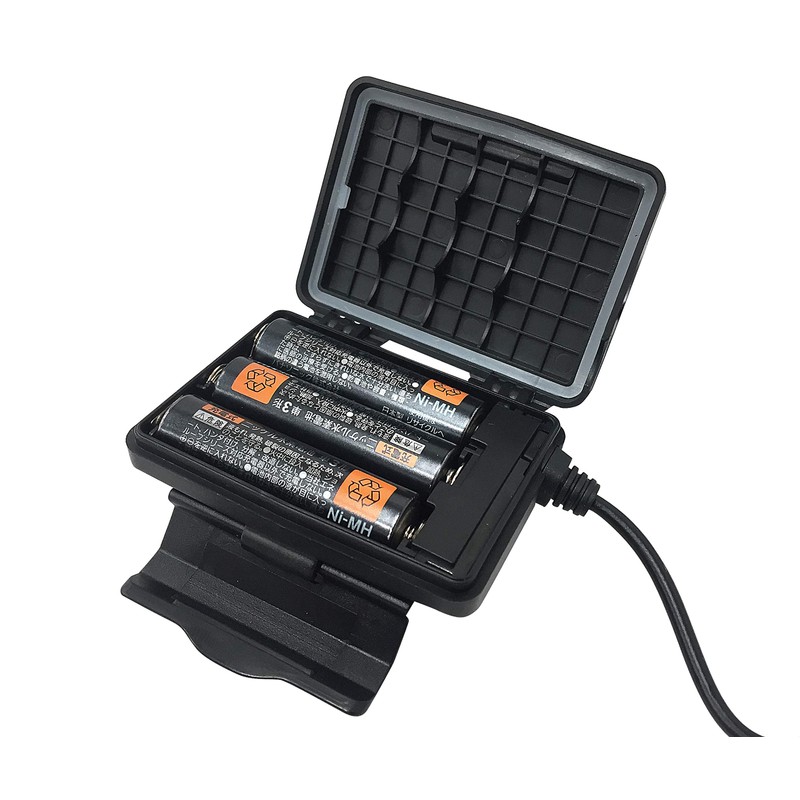 Tajima LE-F351D-GA LED Headlight, Black, Gunmeta, Brightness up to 350