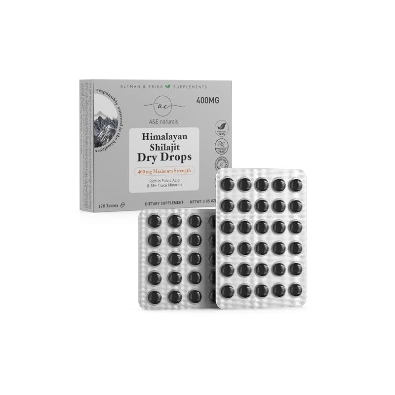 Altman & Erika Shilajit Tablets