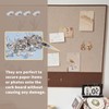 S SYDIEN 100Pcs Flat Head Upholstery Tacks Home Furniture Decor
