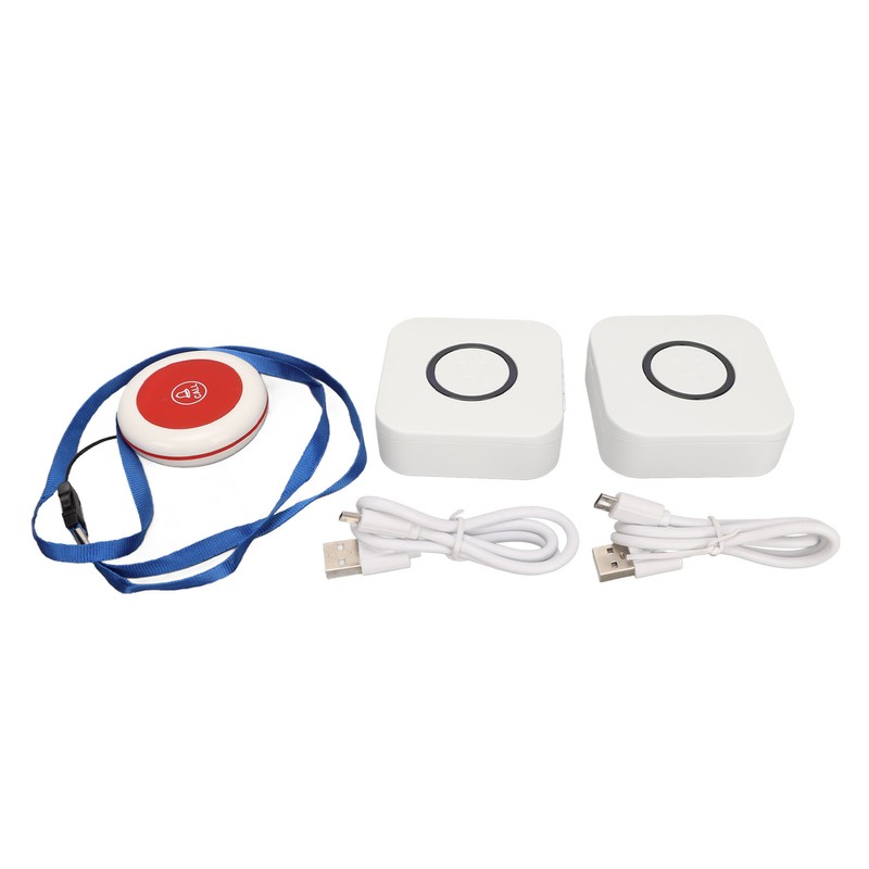 Wireless Caregiver Pager 2 for 1 Adjustable Volume Long Distance