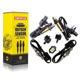 Sangyue 4X Oxygen O2 Sensor 1 & 2 for 2011 2012 2013 2014 Ford F-150 3.5L Upstream + Downstream