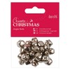 Papermania Jingle Bell Embellishments, Silver, One Size