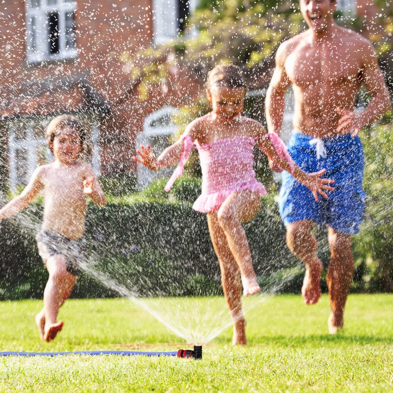 Relaxdays Set of 2 Garden Sprinklers with Ground Spike 6