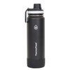 Thermo Flask, Black, For Cold Beverages, Direct Drinking, Stainless Steel