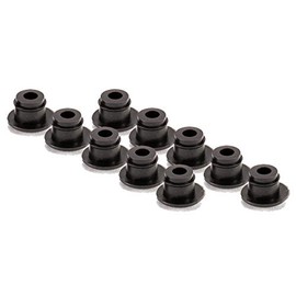 Cable Guide Plugs Caps Bicycle Frame Bore Plug with Opening Pack of 10