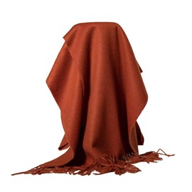 Temminc Women's Cashmere Scarf | Pure Cashmere Shawl with Fringe | Extra Long Winter Wrap | Ultra Soft Warm Large Scarf