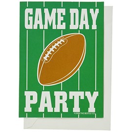 Beistle Game Day Football Invitations
