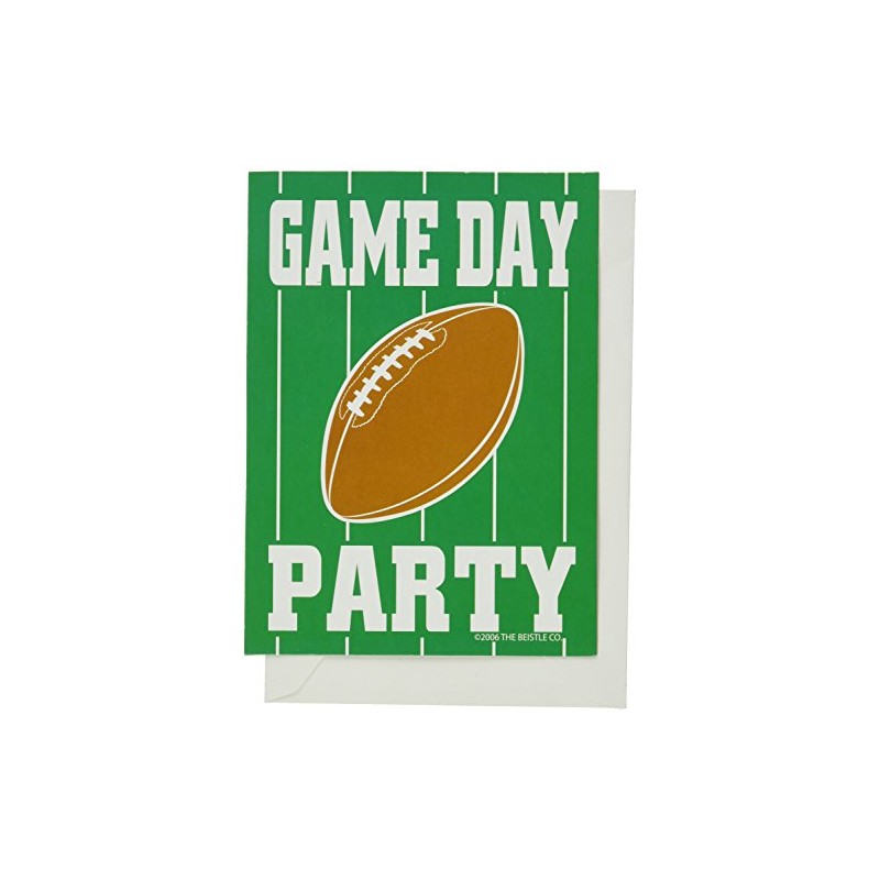 Beistle Game Day Football Invitations
