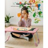 Ruxury Folding Lap Desk Laptop Stand Bed Desk Table Tray,