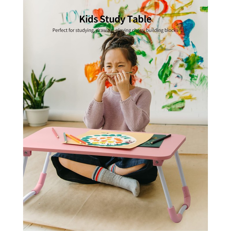 Ruxury Folding Lap Desk Laptop Stand Bed Desk Table Tray,