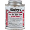 Christy's Red Hot Blue Glue PVC Cement - Medium Body,