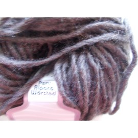 Ice Yarns Peru Alpaca worsted yarn, brown, lot of 2 (99 yds ea)