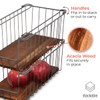 The Ría Safford Collection by iDesign Open Front Wire Basket
