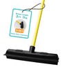 FURemover Sweep Pet Hair Rubber Broom with Squeegee and Attachable