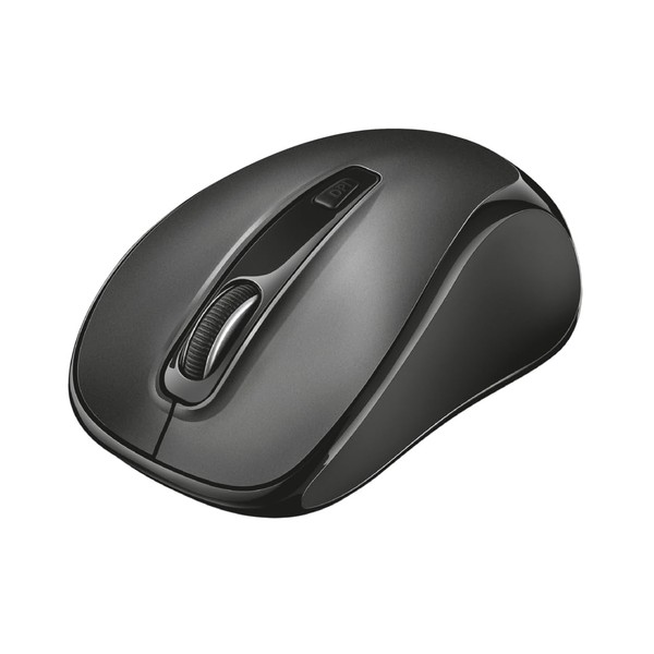 Trust Zelo Wireless Mouse with Silent Click, 1000-2400 DPI, Optical