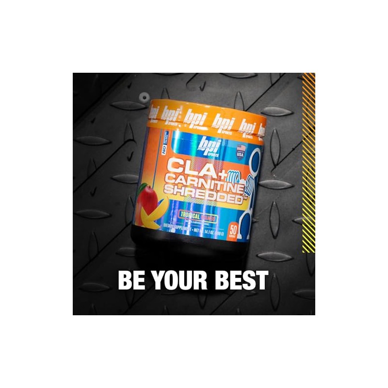 BPI Sports CLA Carnitine Shredded 50 ser 400 gr Pre