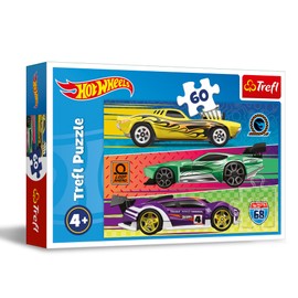 Trefl 17389 Hot Wheels Children's Puzzle, Multi-Colour