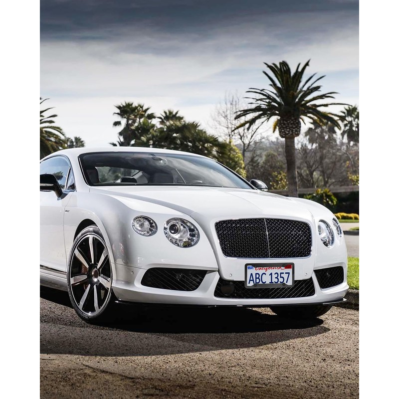 Carbon Fiber License Plate Frame