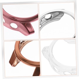 Gatuida 8pcs TPU Protective Watch Covers for Shockproof and Scratch-Resistant Bumper Cases Lightweight and Easy to Install